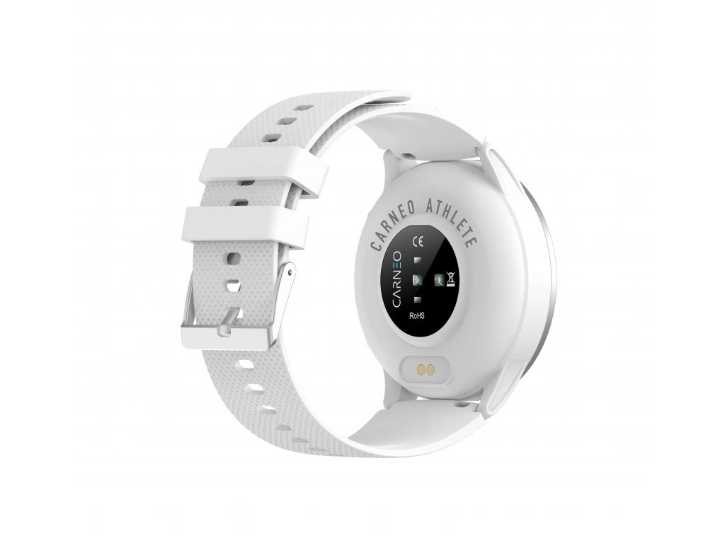 Smart hodinky Carneo ATHLETE GPS - strieborné