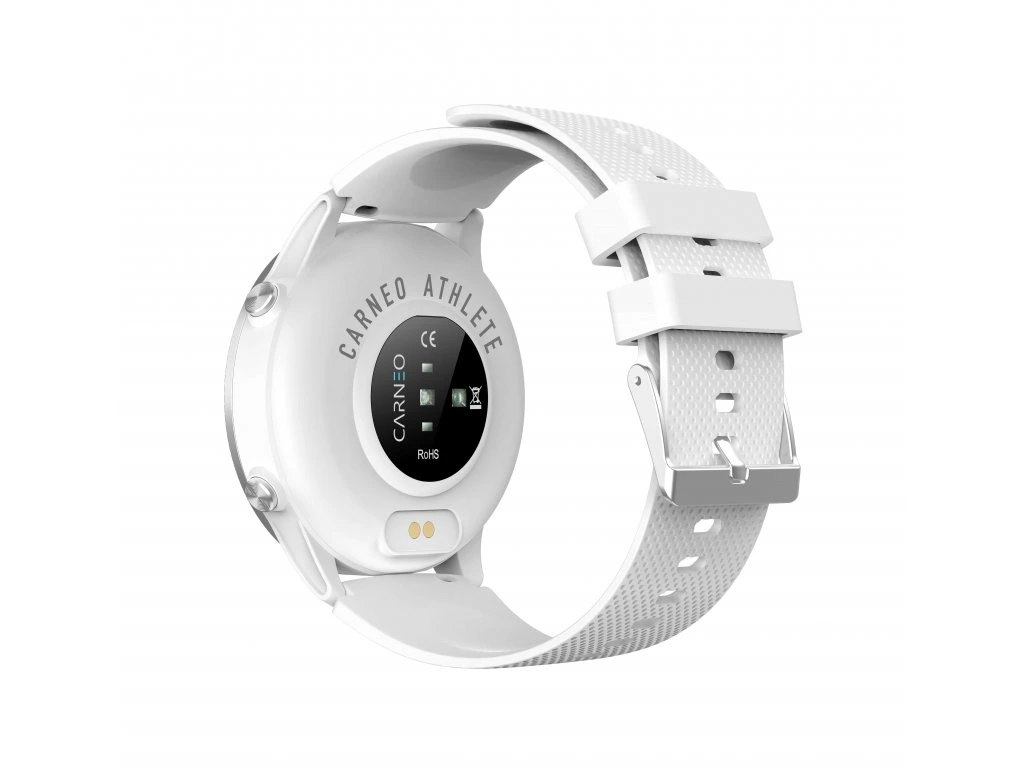 Smart hodinky Carneo ATHLETE GPS - strieborné
