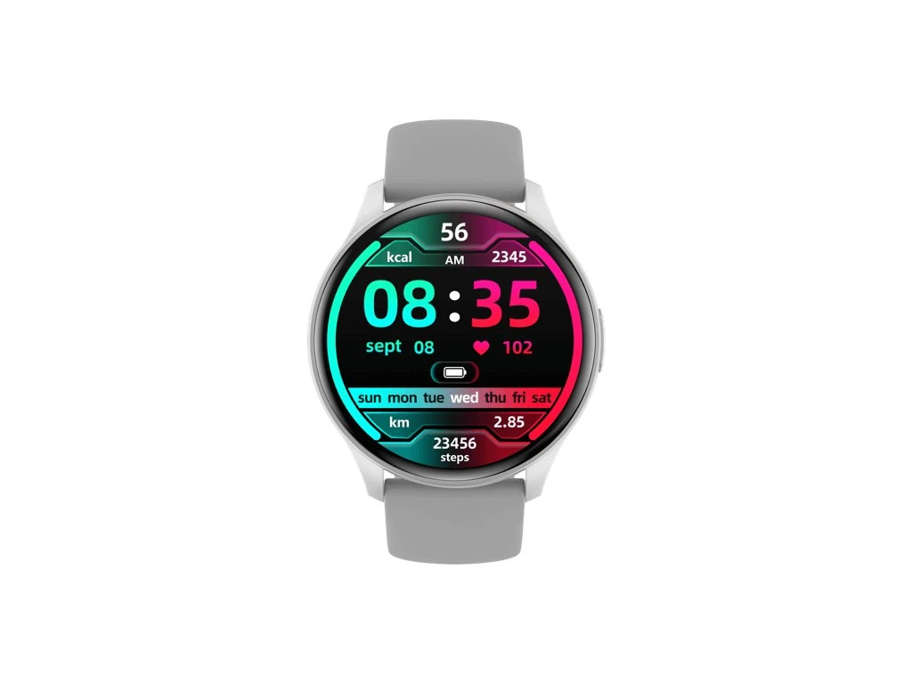 Smart hodinky Carneo Gear+ Essential 2nd gen. - strieborné