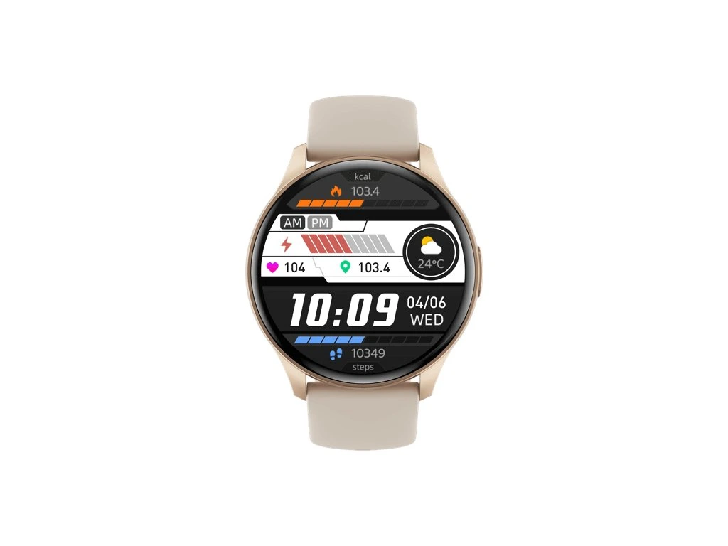 Smart hodinky Carneo Gear+ Essential 2nd gen. - zlaté