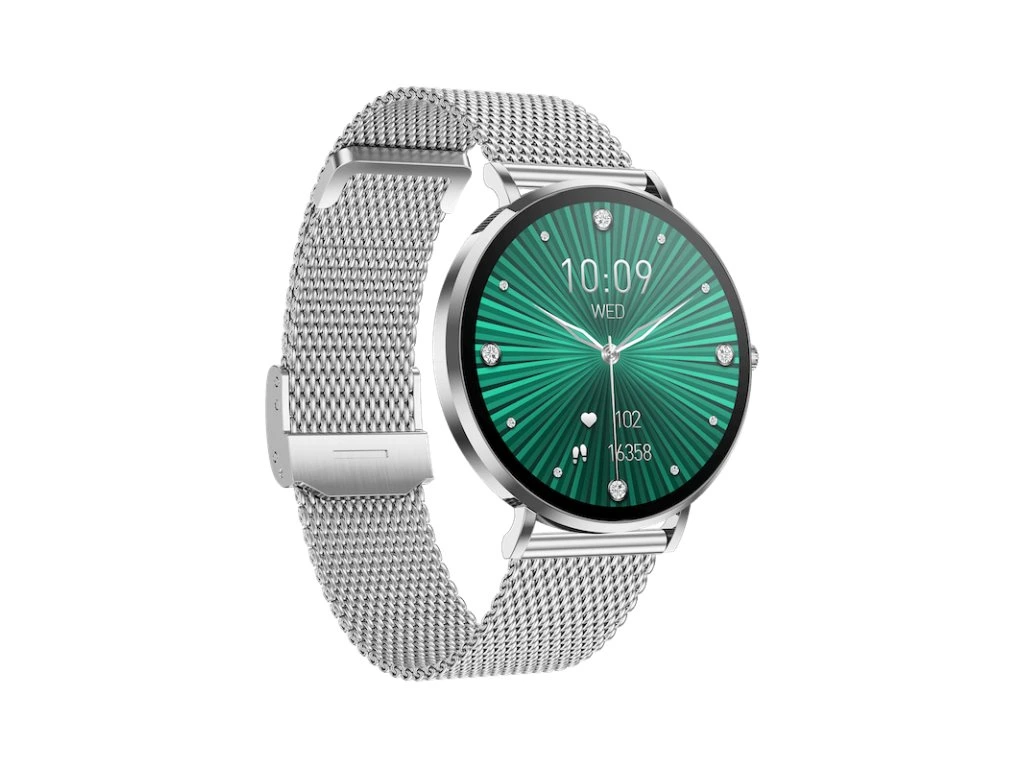 Smart hodinky CARNEO Phoenix HR+ 2nd gen. strieborné