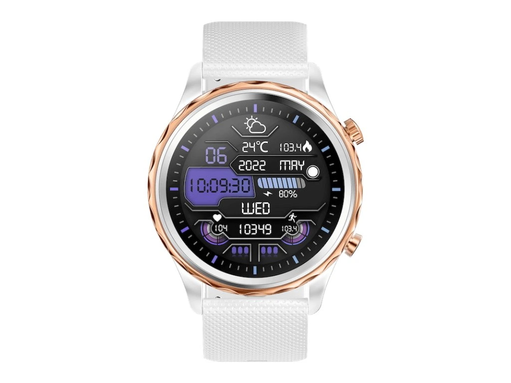 Smart hodinky Carneo Queen HR+ rosegold