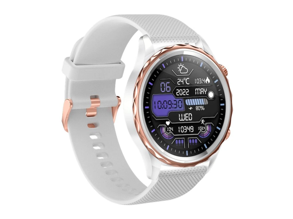 Smart hodinky Carneo Queen HR+ rosegold