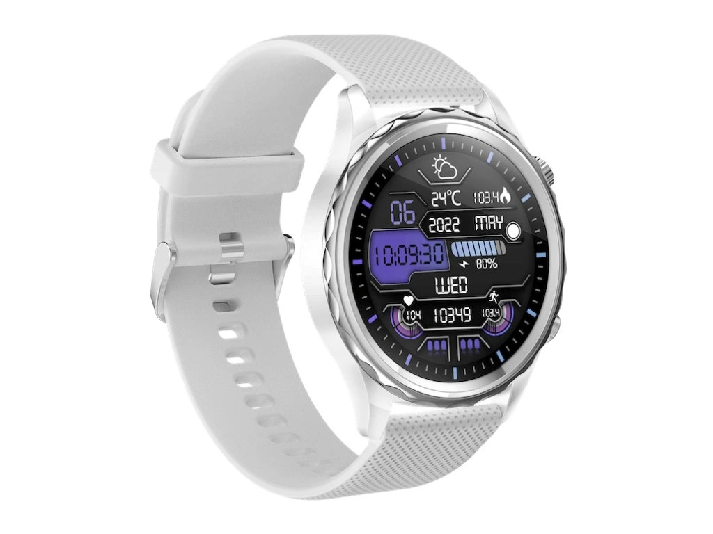 Smart hodinky Carneo Queen HR+ silver