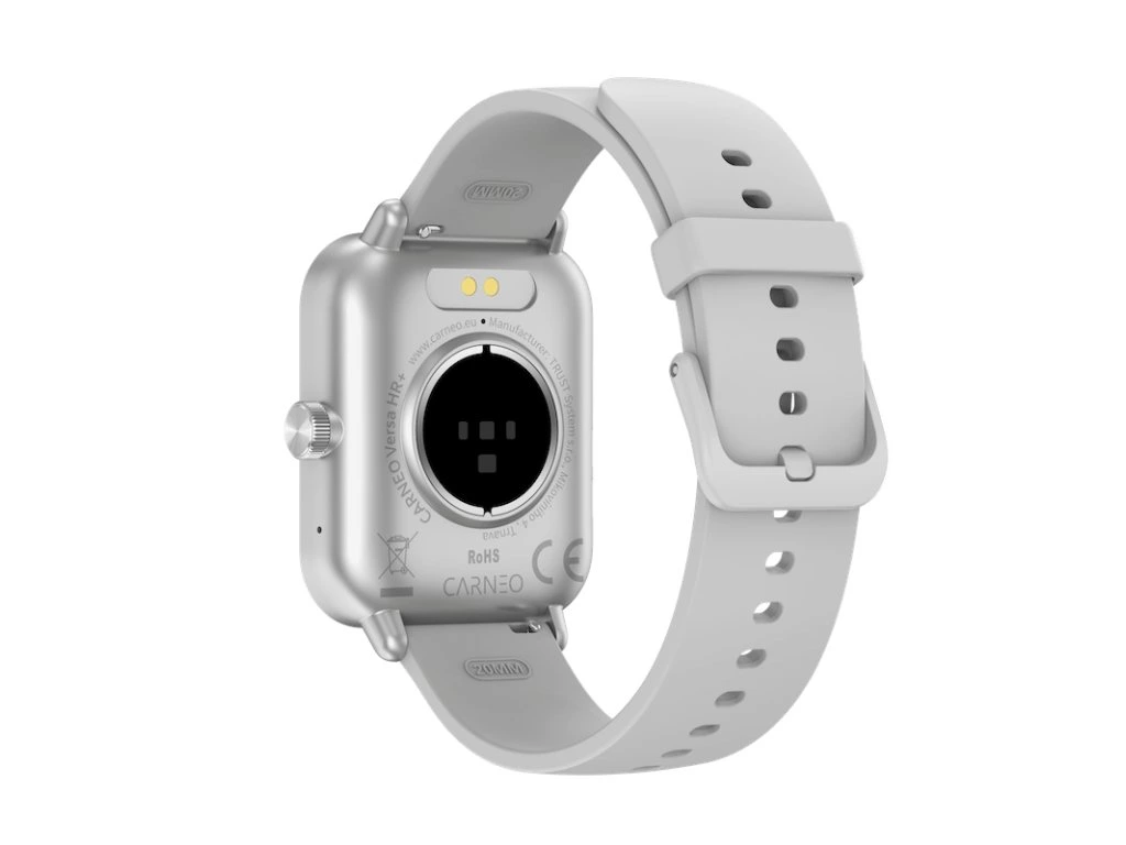 Smart hodinky Carneo Versa HR+ strieborné