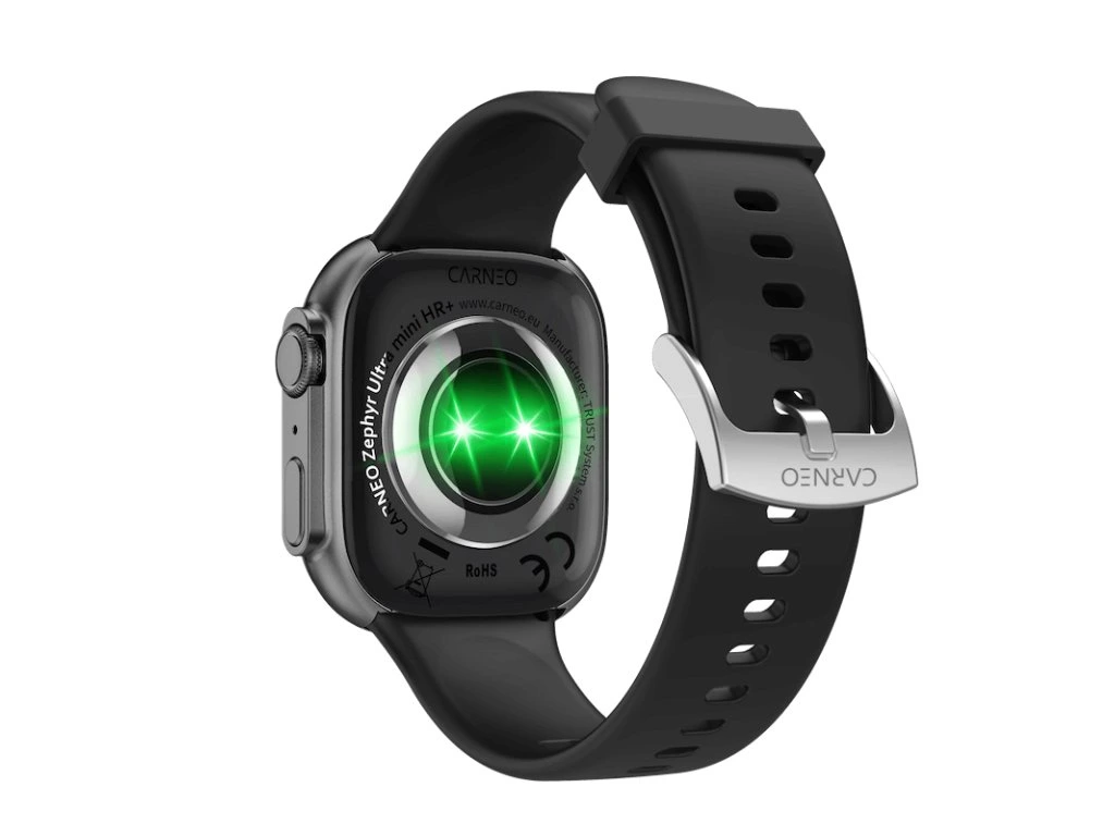 Smart hodinky Carneo Zephyr ULTRA mini HR+ čierne