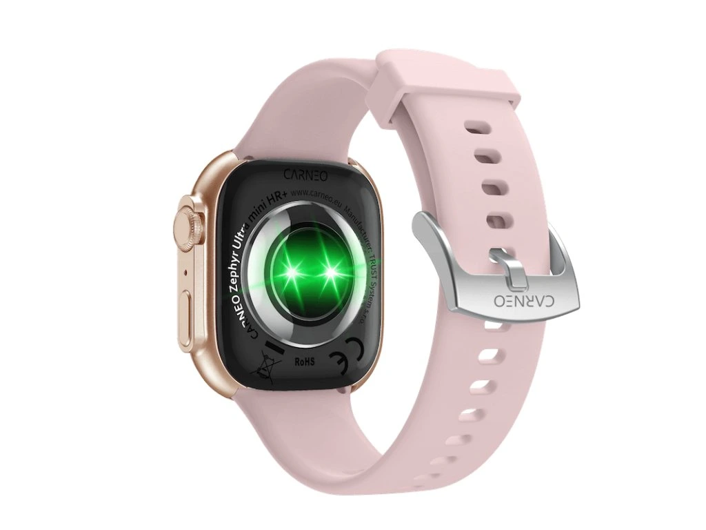 Smart hodinky Carneo Zephyr ULTRA mini HR+ rosegold