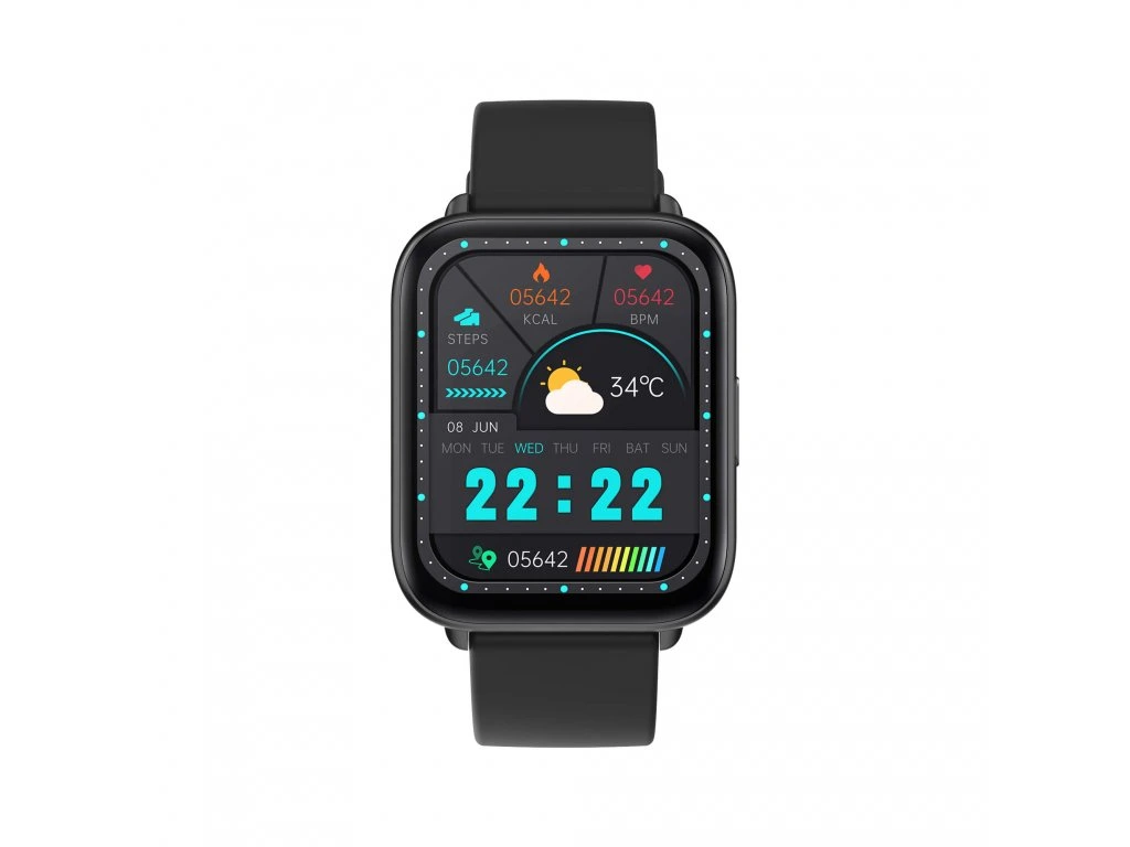 Smart hodinky Carneo Artemis HR+ čierne