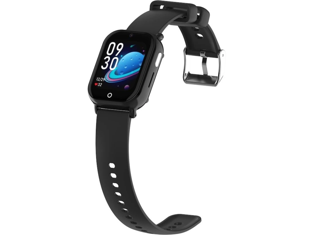 Detské smart hodinky Carneo GUARDKID+ 4G Tiny - čierne