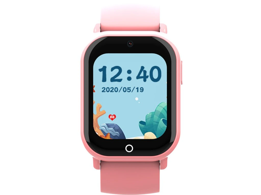 Detské smart hodinky Carneo GUARDKID+ 4G Tiny - ružové