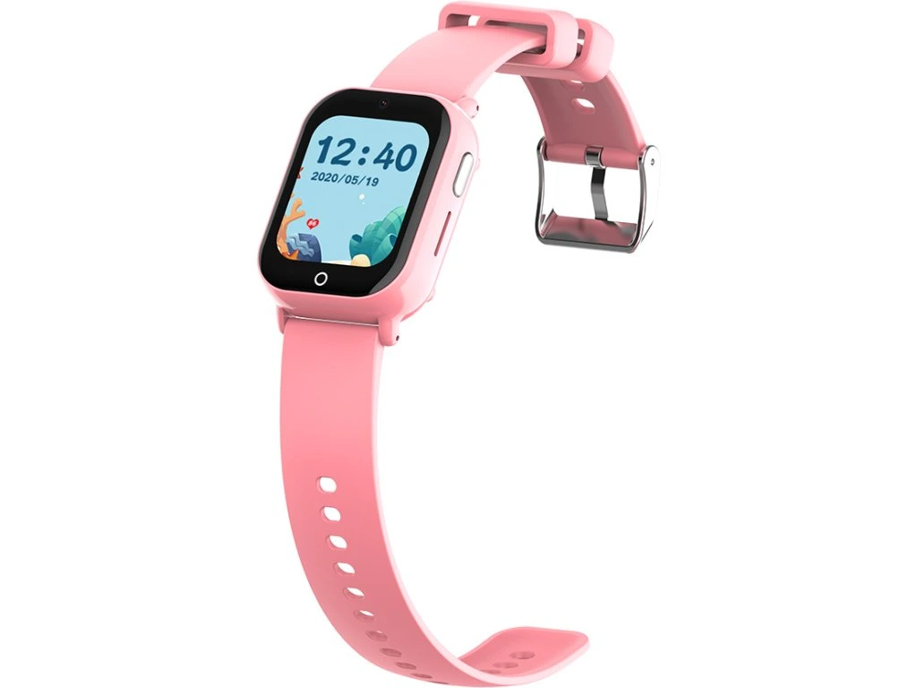 Detské smart hodinky Carneo GUARDKID+ 4G Tiny - ružové