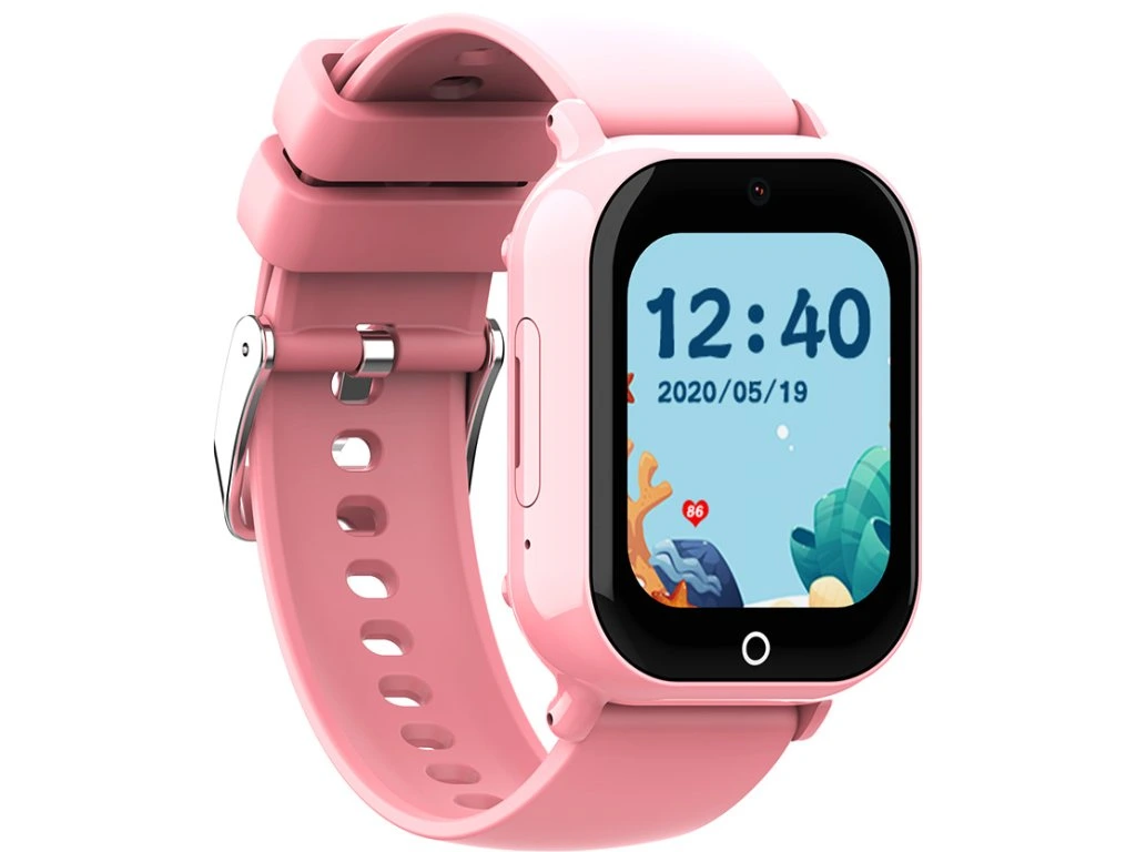 Detské smart hodinky Carneo GUARDKID+ 4G Tiny - ružové