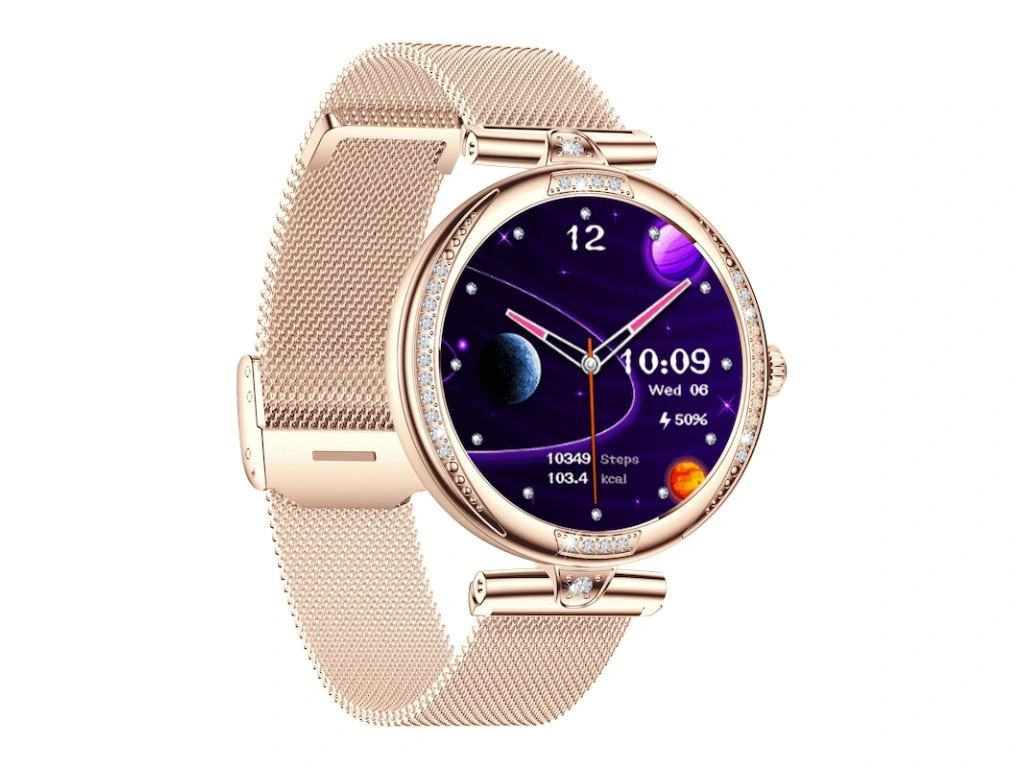 Smart hodinky Carneo Seinna HR+  rosegold