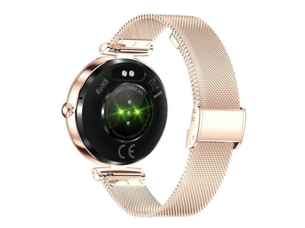 Smart hodinky Carneo Seinna HR+  rosegold