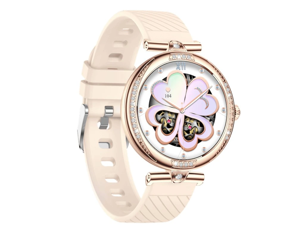Smart hodinky Carneo Seinna HR+  rosegold