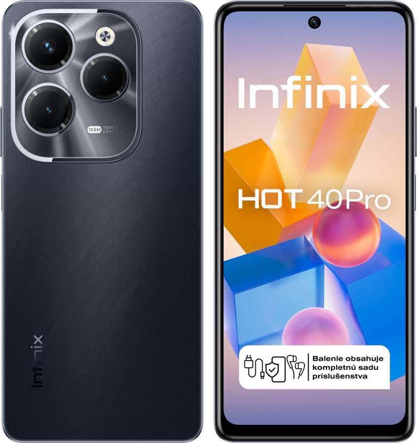 Infinix Hot 40 PRO 8+256 Starlit Black