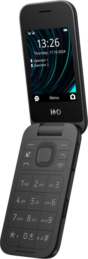 HMD 2660 4G Flip DS čierny