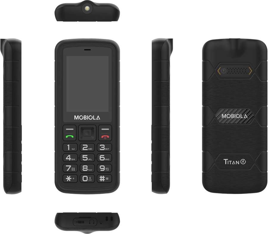 Mobiola MB500 TitanX 4G Čierna