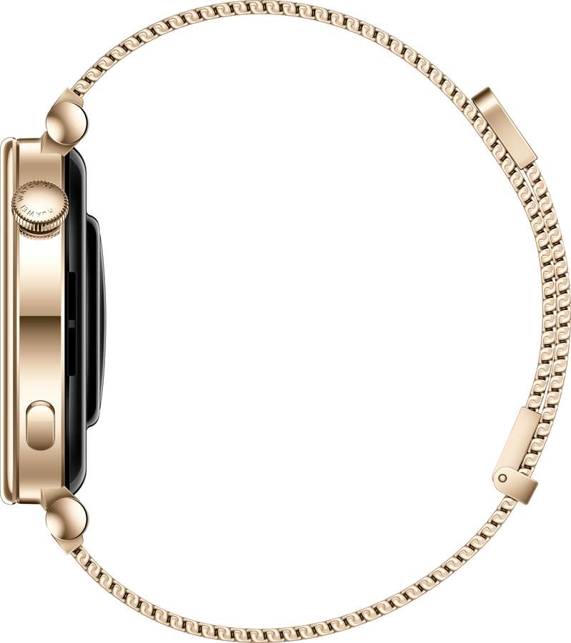 55020BJA HUAWEI WATCH GT4 41 mm Gold/Gold Milanese strap Aurora-B19M
