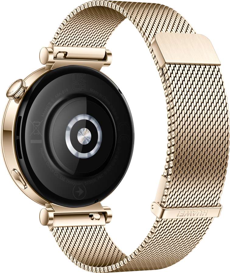 55020BJA HUAWEI WATCH GT4 41 mm Gold/Gold Milanese strap Aurora-B19M
