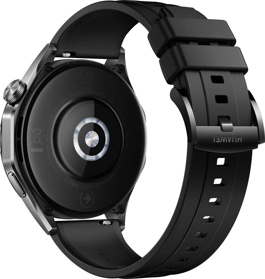 55020BGS HUAWEI WATCH GT4 46 mm Black Stainless steel/Black strap Phoinix-B19F