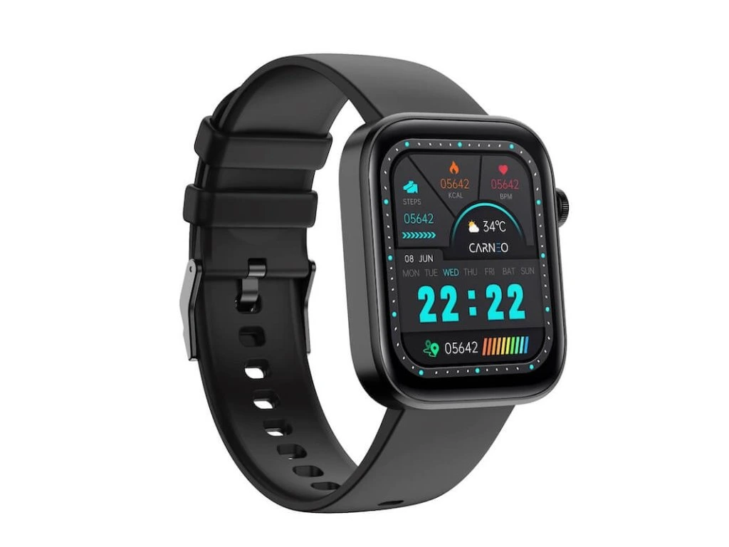 Smart hodinky Carneo Zenith HR+ čierne