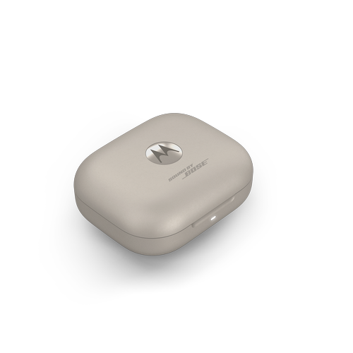Motorola Moto Buds+ (Sound by BOSE), kremové
