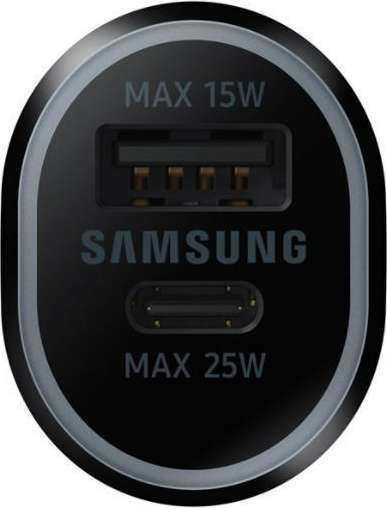 Samsung duálna autonabíjačka 40W (USB, USB-C) P-L4020NB, čierna