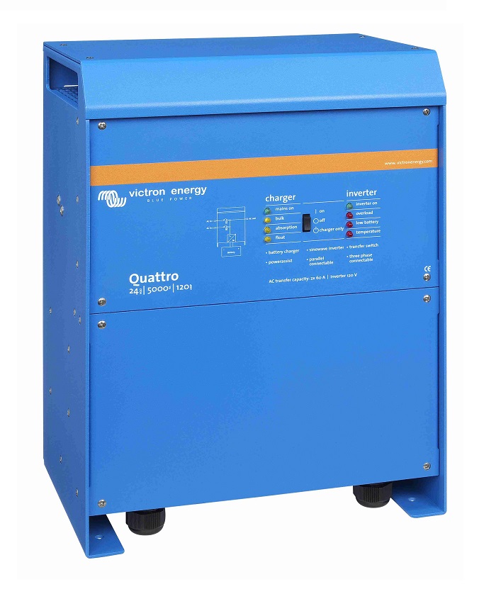 Menič/nabíjač Victron Energy Quattro 24V/5000VA/120A-100A/100A