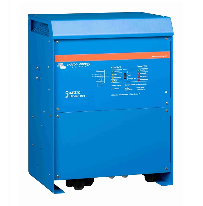 Menič/nabíjač Victron Energy Quattro 48V/8000VA/110A-100A/100A