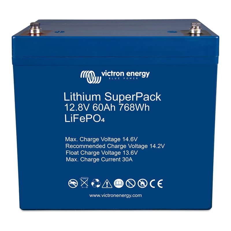 Victron Energy LiFePO batéria 12,8V/60Ah Lithium SuperPack
