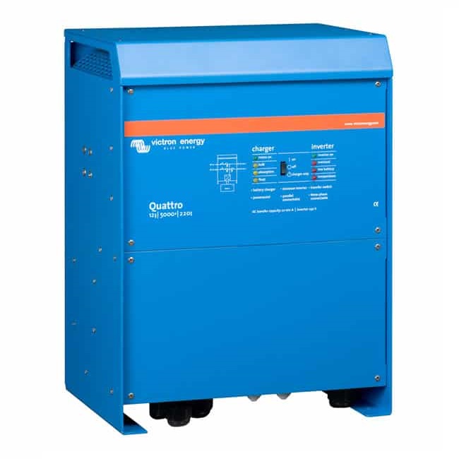 Menič/nabíjač Victron Energy Quattro 12V/5000VA/220A-100A/100A