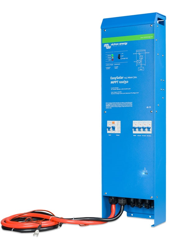 Hybridná solárna jednotka EasySolar 1600VA / 12V s AC ističmi