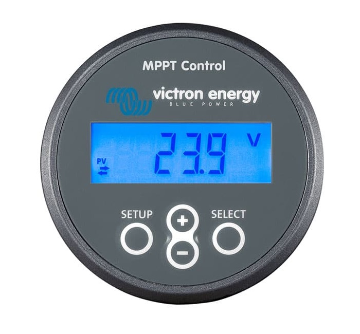 Displej MPPT regulátorov Victron Energy