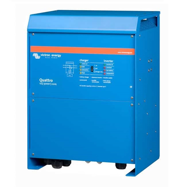 Menič/nabíjač Victron Energy Quattro 12V/5000VA/220A-100A/100A