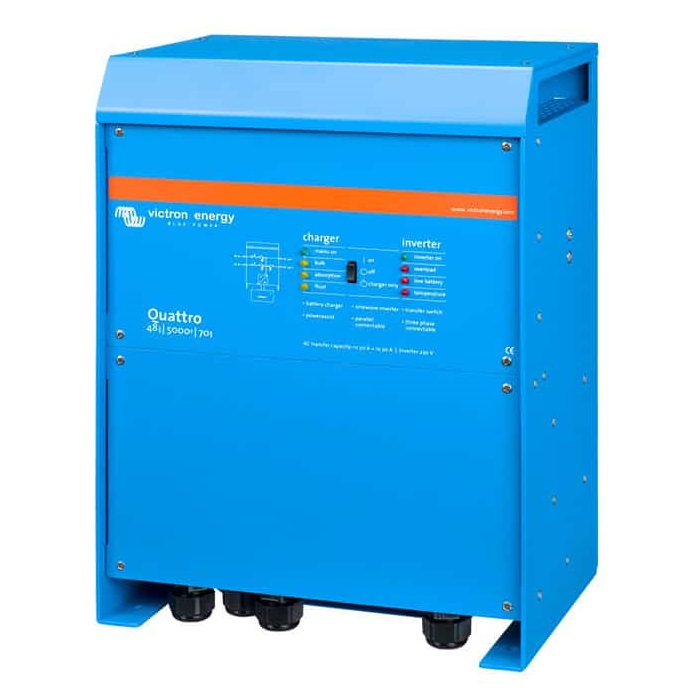 Menič/nabíjač Victron Energy Quattro 48V/5000VA/70A-100A/100A