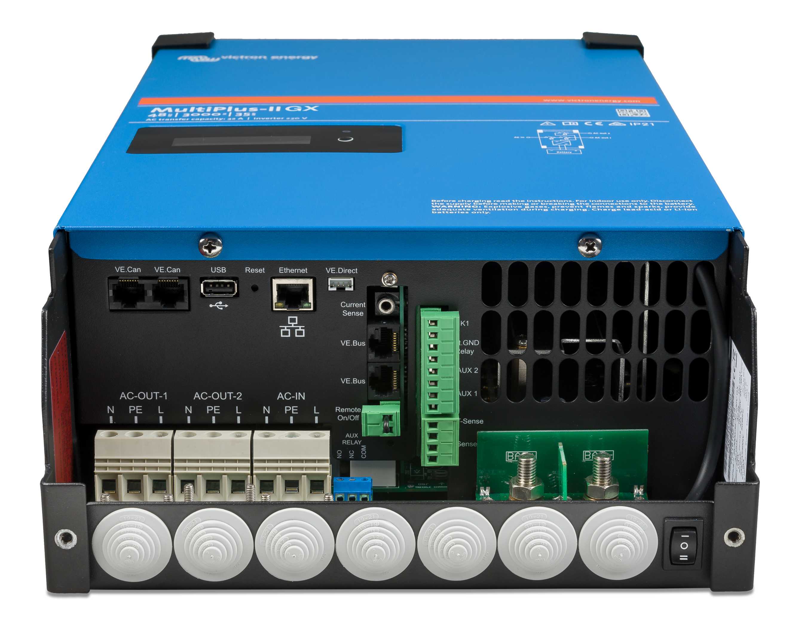 Menič/nabíjač Victron Energy MultiPlus-II GX 48V/3000VA/35A-32A