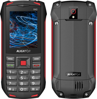 ALIGATOR R40 eXtremo čierno-červený