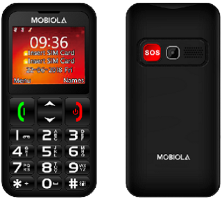 Mobiola MB700 Čierny