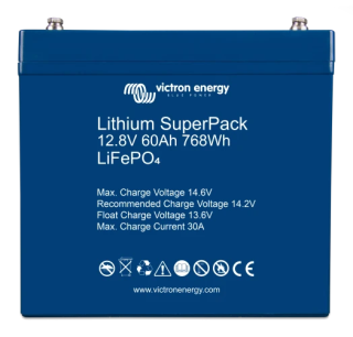 Victron Energy LiFePO batéria 12,8V/60Ah Lithium SuperPack