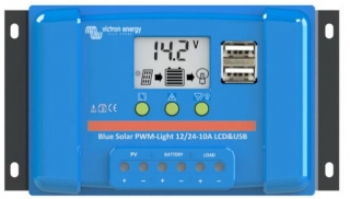 PWM solární regulátor Victron Energy LCD amp;USB 30A